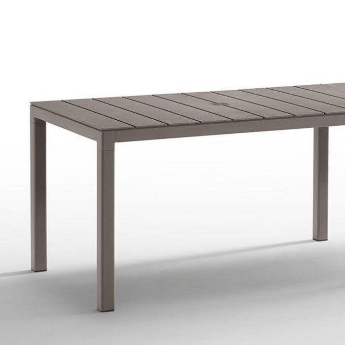 Tavolo da giardino in polipropilene con doghe 2 configurazioni - King Double - BICA - 64043917836666