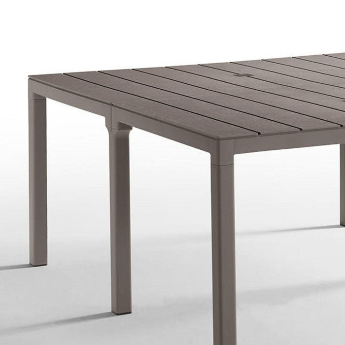 Tavolo da giardino in polipropilene con doghe 2 configurazioni - King Double - BICA - 64043918000506