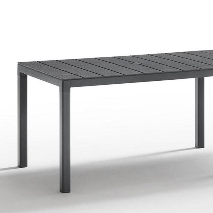 Tavolo da giardino in polipropilene con doghe 2 configurazioni - King Double - BICA - 64043918786938