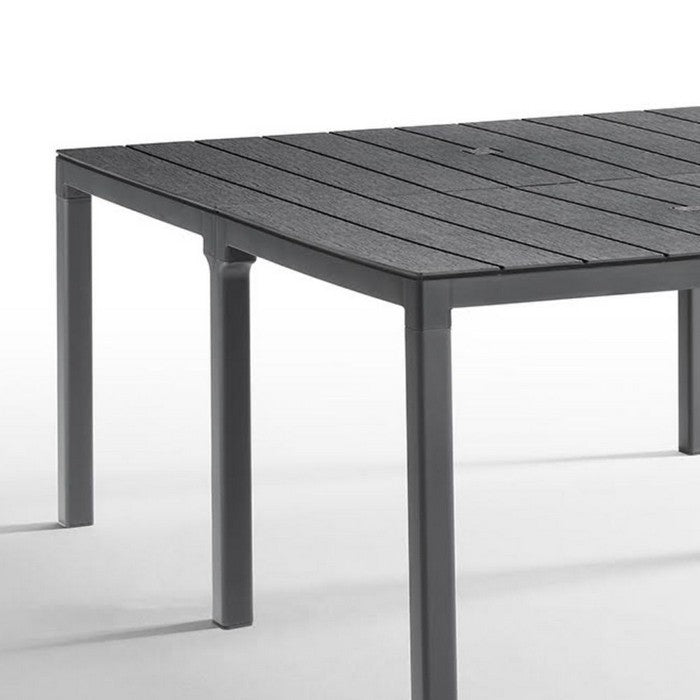 Tavolo da giardino in polipropilene con doghe 2 configurazioni - King Double - BICA - 64043919081850