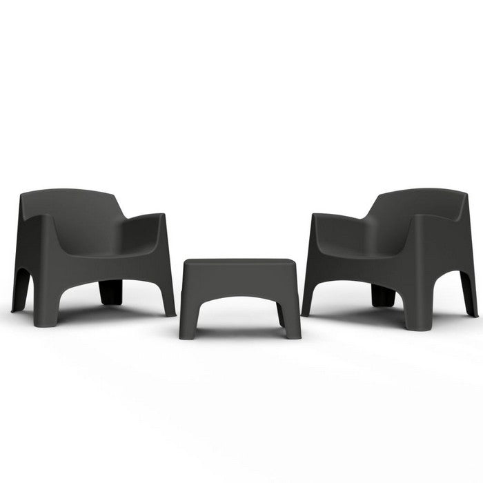 Set da giardino in polipropilene con 2 poltrone e tavolino - Ibiza Terrace - BICA - 64043924062586