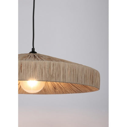 Lampadario a sospensione in rafia - Kanda