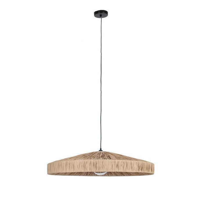 Lampadario a sospensione in rafia - Kanda - BIZZOTTO - 64075048485242