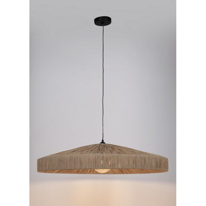 Lampadario a sospensione in rafia - Kanda