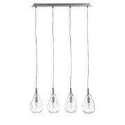 Lampadario a sospensione con 4 luci - Reflect
