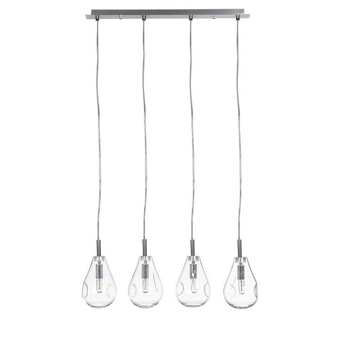 Lampadario a sospensione con 4 luci - Reflect