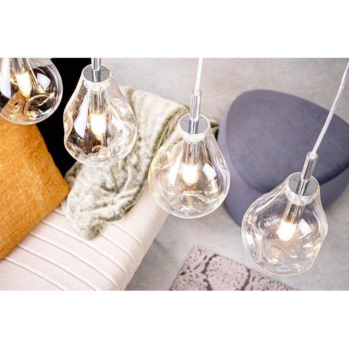 Lampadario a sospensione con 4 luci - Reflect