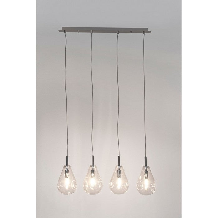 Lampadario a sospensione con 4 luci - Reflect