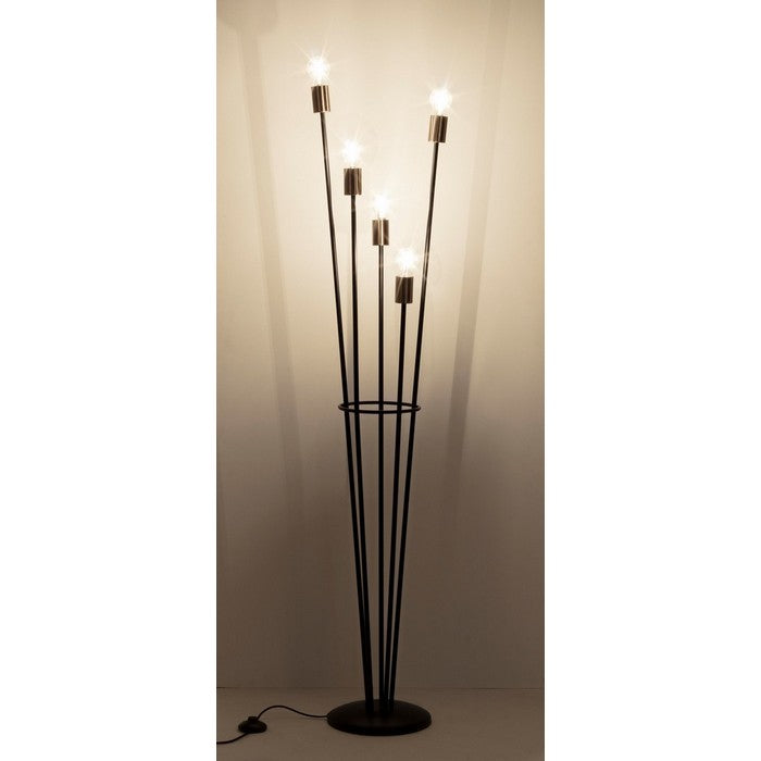 Piantana 5 luci 155 cm - Fiaccola