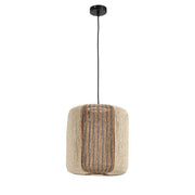 Lampadario in metallo e carta - Mali