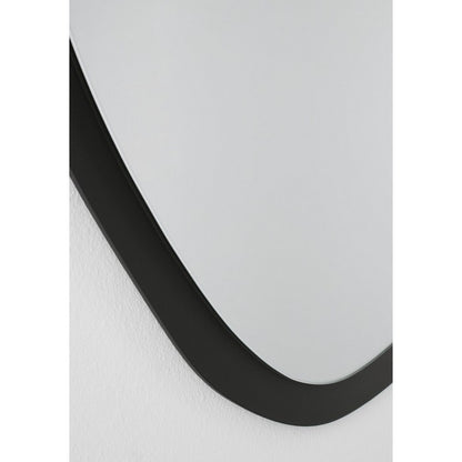 Specchio ovale contemporaneo 51x79 cm - Asteroid