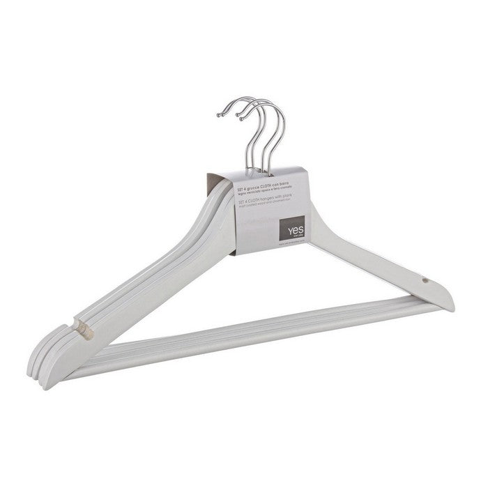 Set 4 grucce in legno classiche - Cloth