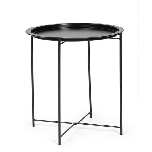 Tavolino in metallo tondo 47 cm - Hilmar - BIZZOTTO - 64075159404922