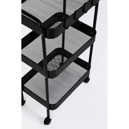Carrello rettangolare 3 ripiani - Leiky