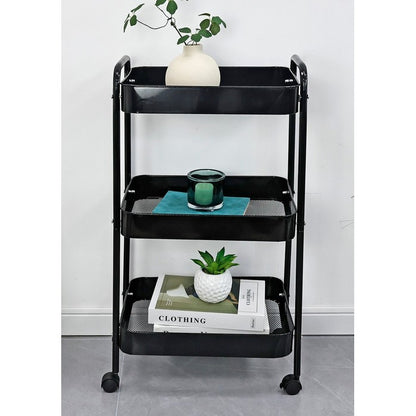 Carrello rettangolare 3 ripiani - Leiky