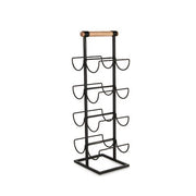 Porta bottiglie vino industrial 8 posti - Isaac stand