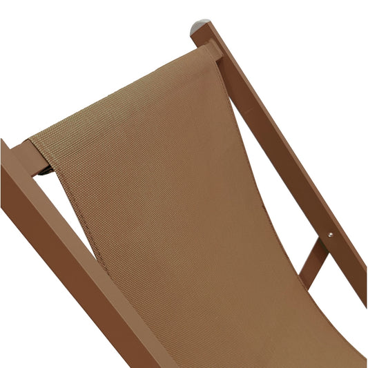 Sedia a sdraio da giardino in alluminio e textilene - BEST - 64780932579706