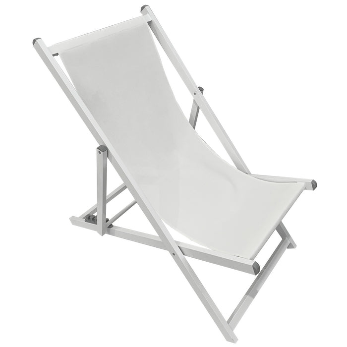 Sedia a sdraio da giardino in alluminio e textilene - BEST - 64780944900474