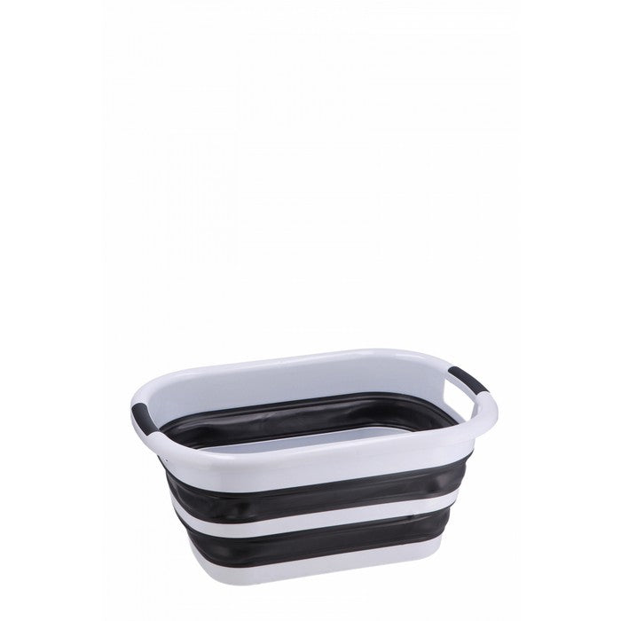 Catino rettangolare pieghevole in plastica salvaspazio