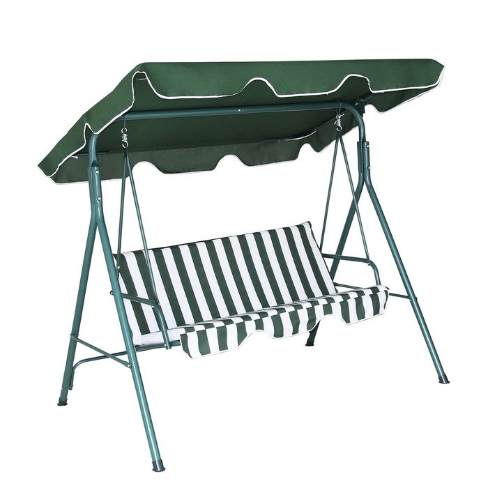 Dondolo da giardino 3 posti in acciaio - Calisto - BIZZOTTO - 64409194889594