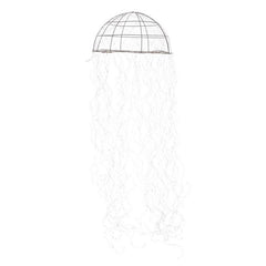 Lampadario natalizio a LED da appendere a forma di medusa