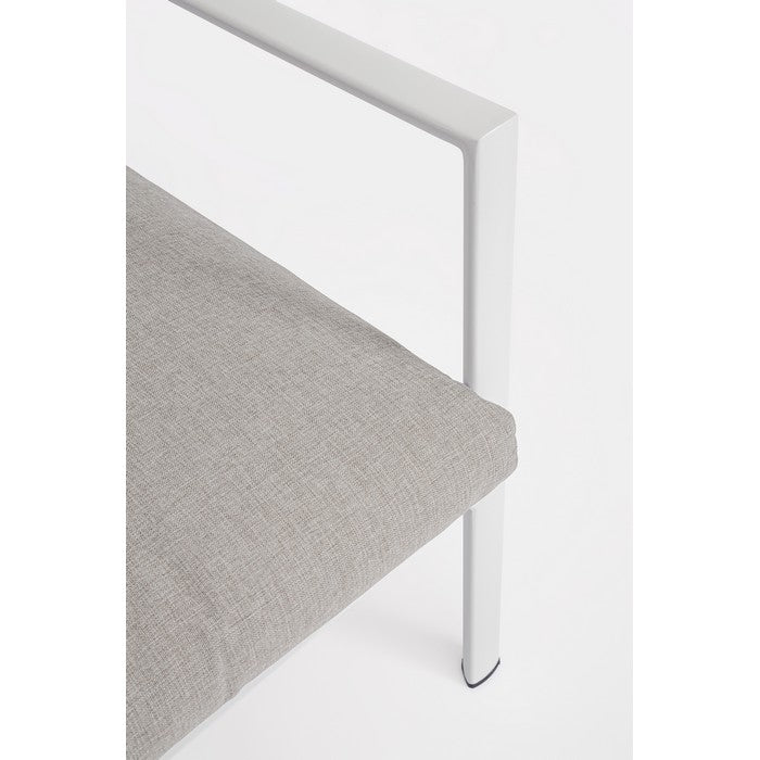Set da giardino con divano, tavolino e 2 poltone in alluminio - Konnor - BIZZOTTO - 64761699336570