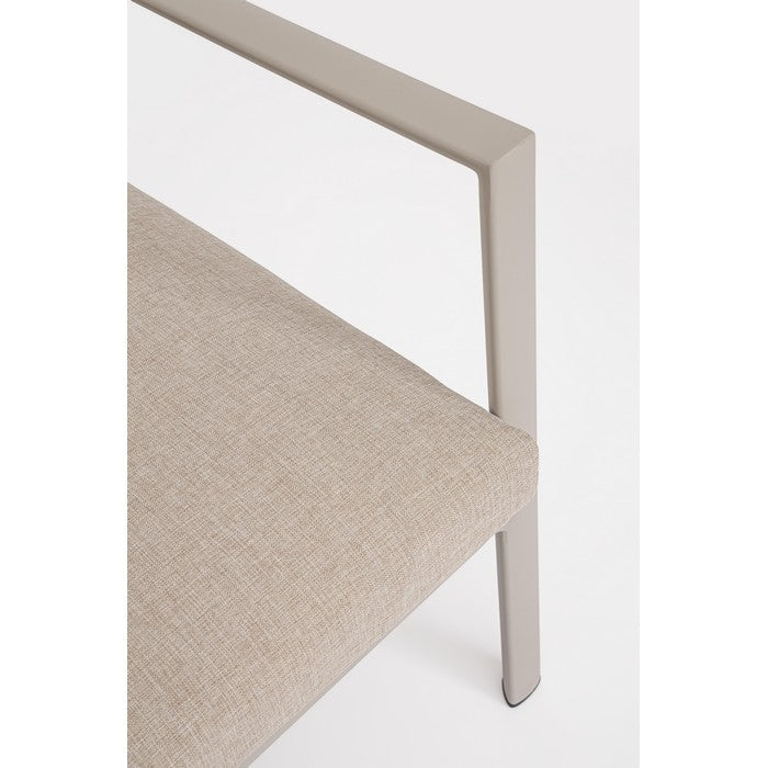 Set da giardino con divano, tavolino e 2 poltone in alluminio - Konnor - BIZZOTTO - 64761702547834