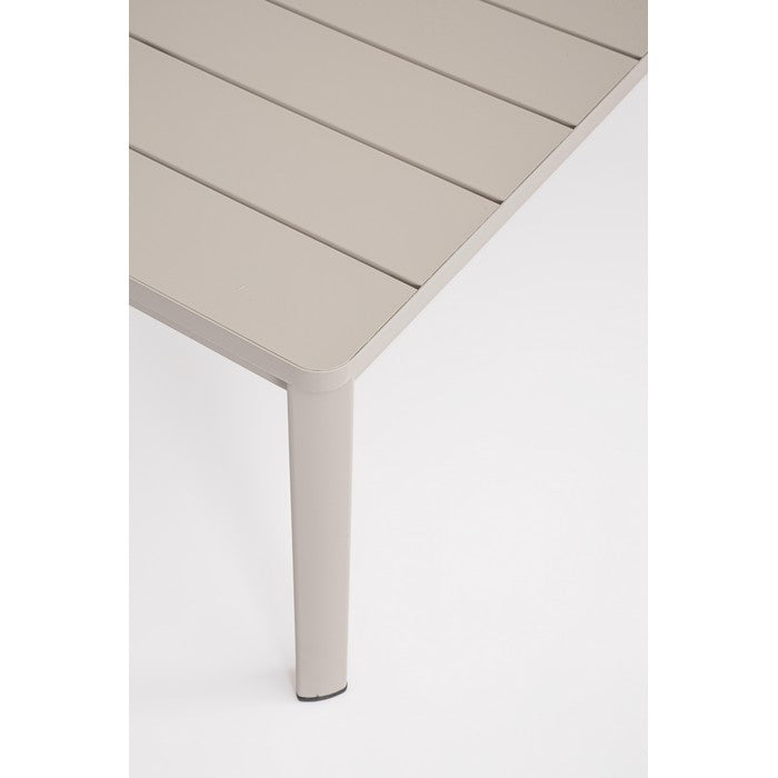 Set da giardino con divano, tavolino e 2 poltone in alluminio - Konnor - BIZZOTTO - 64761702875514