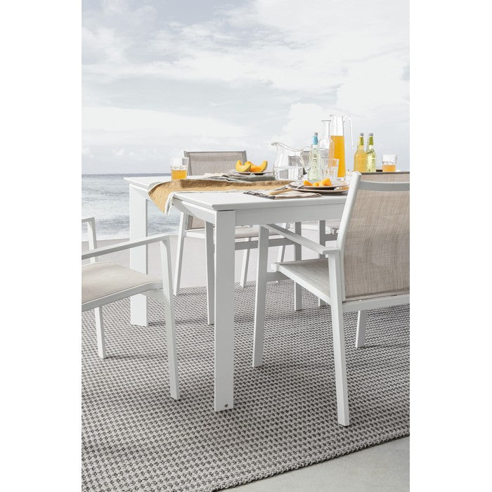 Tavolo allungabile da giardino in alluminio 200-300x110 cm - Konnor - BIZZOTTO - 64761704415610