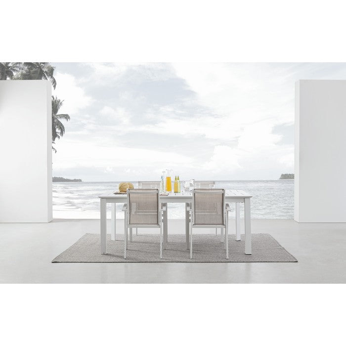 Tavolo allungabile da giardino in alluminio 200-300x110 cm - Konnor - BIZZOTTO - 64761706938746