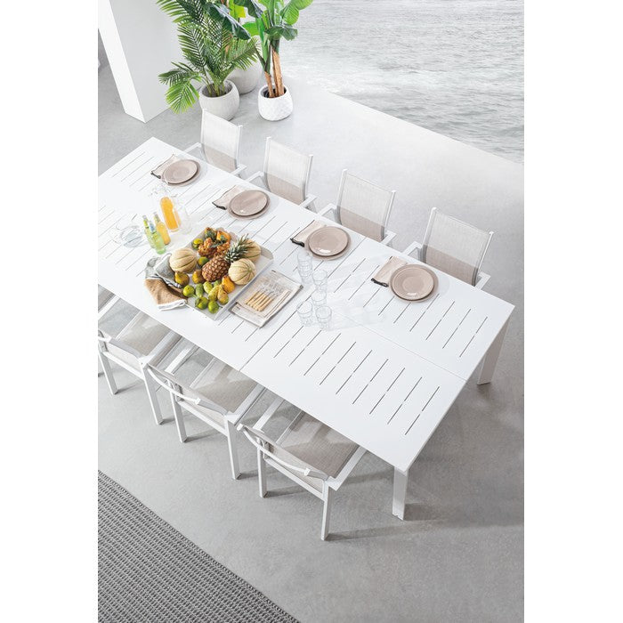 Tavolo allungabile da giardino in alluminio 200-300x110 cm - Konnor - BIZZOTTO - 64761707037050