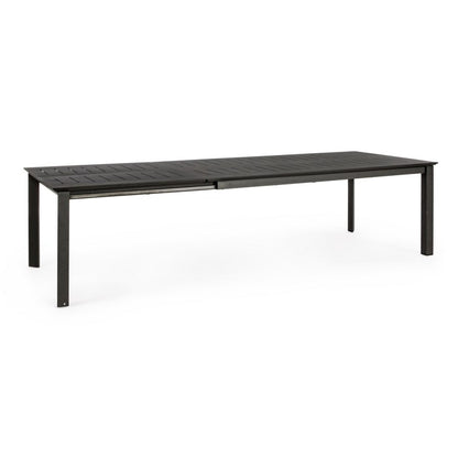 Tavolo allungabile da giardino in alluminio 200-300x110 cm - Konnor
