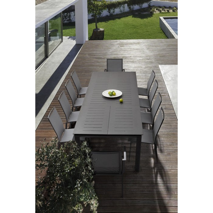 Tavolo allungabile da giardino in alluminio 200-300x110 cm - Konnor - BIZZOTTO - 64761711100282