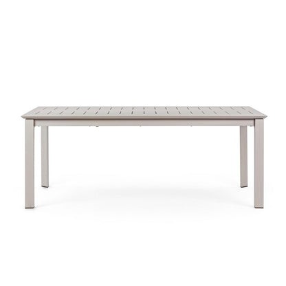 Tavolo allungabile da giardino in alluminio 200-300x110 cm - Konnor