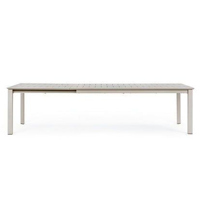 Tavolo allungabile da giardino in alluminio 200-300x110 cm - Konnor