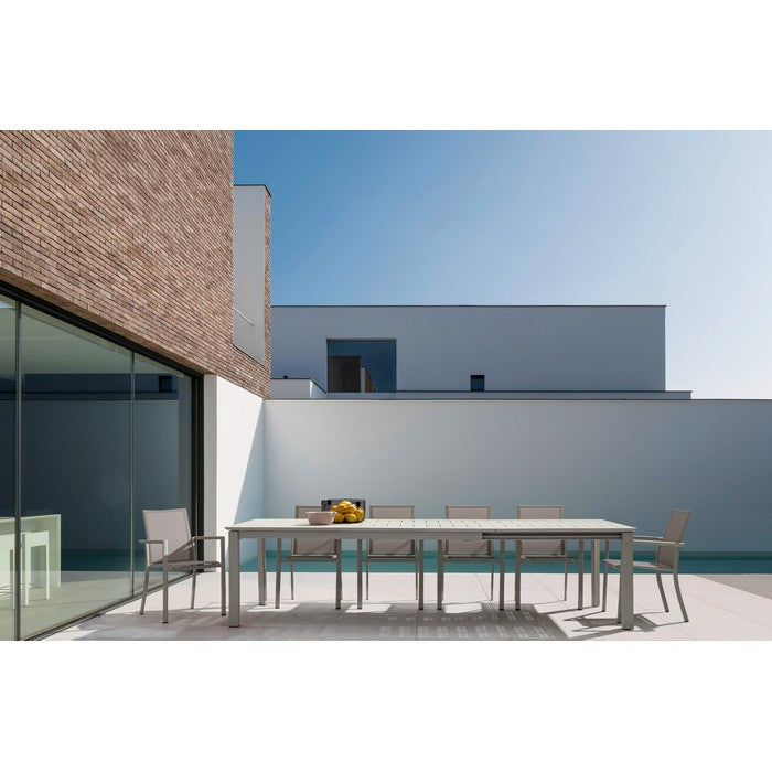 Tavolo allungabile da giardino in alluminio 200-300x110 cm - Konnor - BIZZOTTO - 64761713820026