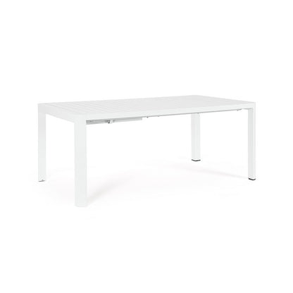 Tavolo allungabile da giardino in alluminio 180-240x100 cm - Kiplin