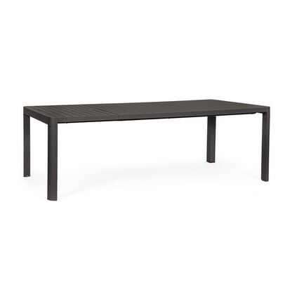 Tavolo allungabile da giardino in alluminio 180-240x100 cm - Kiplin