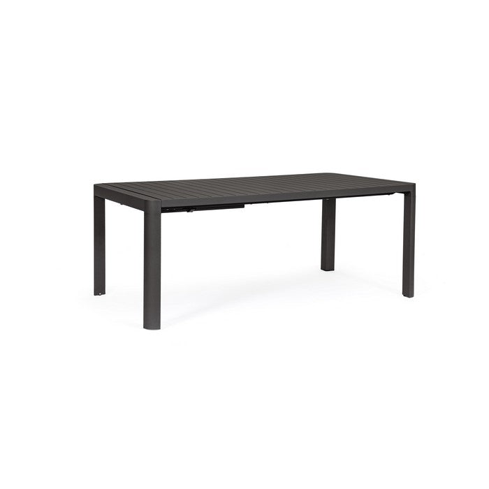 Tavolo allungabile da giardino in alluminio 180-240x100 cm - Kiplin - BIZZOTTO - 64761720537466