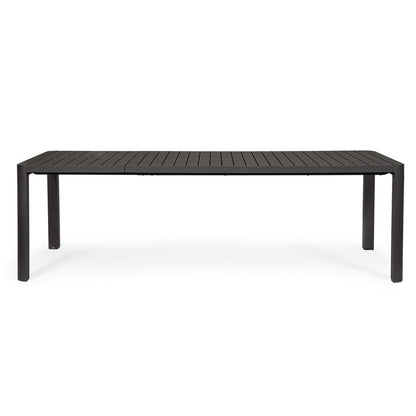 Tavolo allungabile da giardino in alluminio 180-240x100 cm - Kiplin