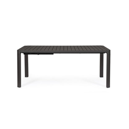 Tavolo allungabile da giardino in alluminio 180-240x100 cm - Kiplin