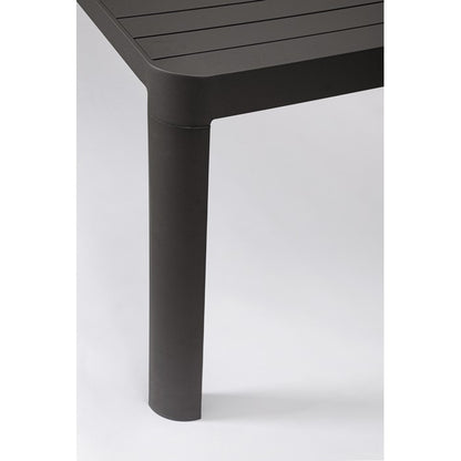 Tavolo allungabile da giardino in alluminio 180-240x100 cm - Kiplin
