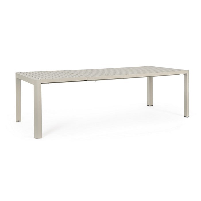Tavolo allungabile da giardino in alluminio 180-240x100 cm - Kiplin - BIZZOTTO - 64761722929530
