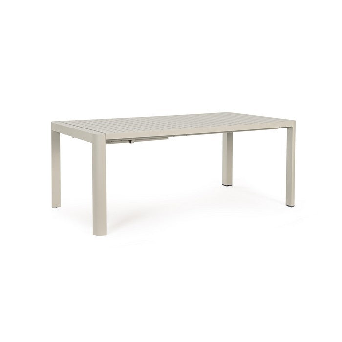 Tavolo allungabile da giardino in alluminio 180-240x100 cm - Kiplin - BIZZOTTO - 64761724535162