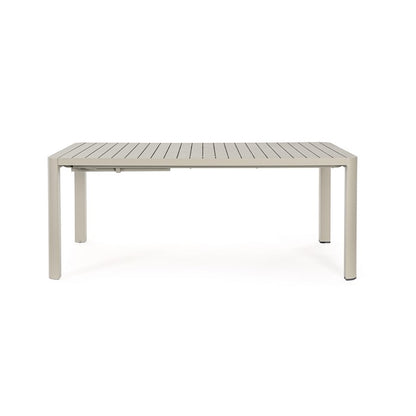 Tavolo allungabile da giardino in alluminio 180-240x100 cm - Kiplin