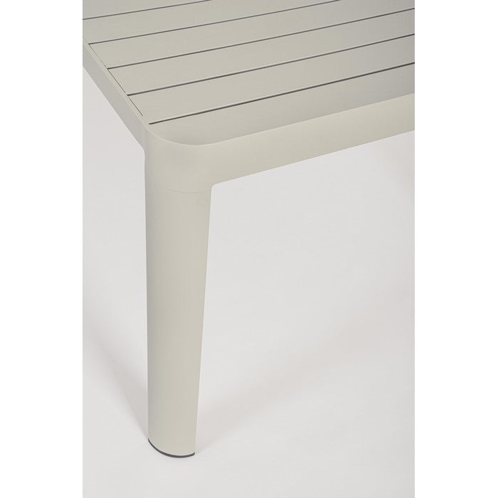 Tavolo allungabile da giardino in alluminio 180-240x100 cm - Kiplin - BIZZOTTO - 64761726337402