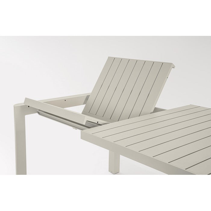 Tavolo allungabile da giardino in alluminio 180-240x100 cm - Kiplin - BIZZOTTO - 64761726665082