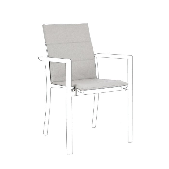 Cuscino in tessuto idroripellente olefin per sedia - Konnor - BIZZOTTO - 64761730498938