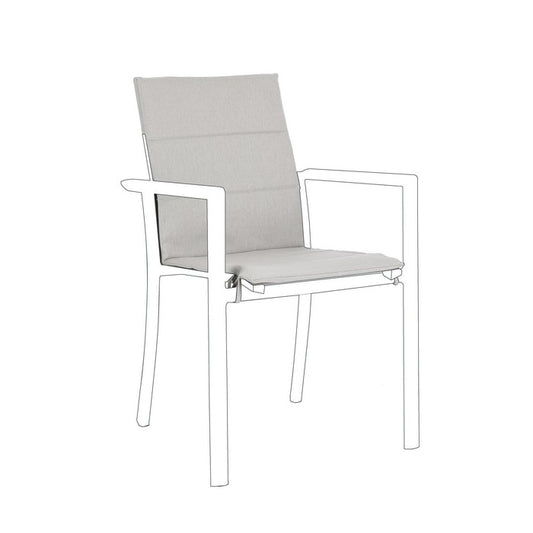 Cuscino in tessuto idroripellente olefin per sedia - Konnor - BIZZOTTO - 64761730990458