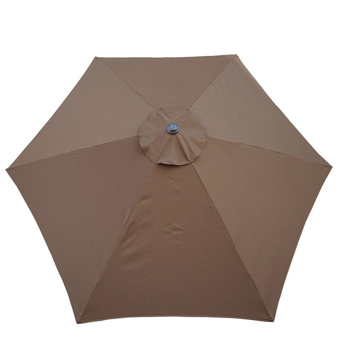 Ombrellone pop-up da giardino con anti-vento a palo centrale 270 cm - Solea